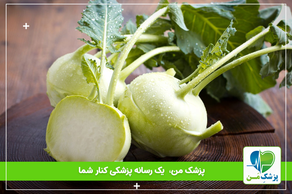 خواص کلم قمری برای سلامتی و ارزش غذایی آن